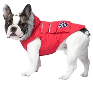 Canada Pooch Everest Red Dog Jacket sz 12